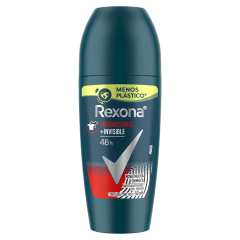 Antitranspirante Roll-On Antibacterial e Invisible Rexona Men Motionsense 50ml