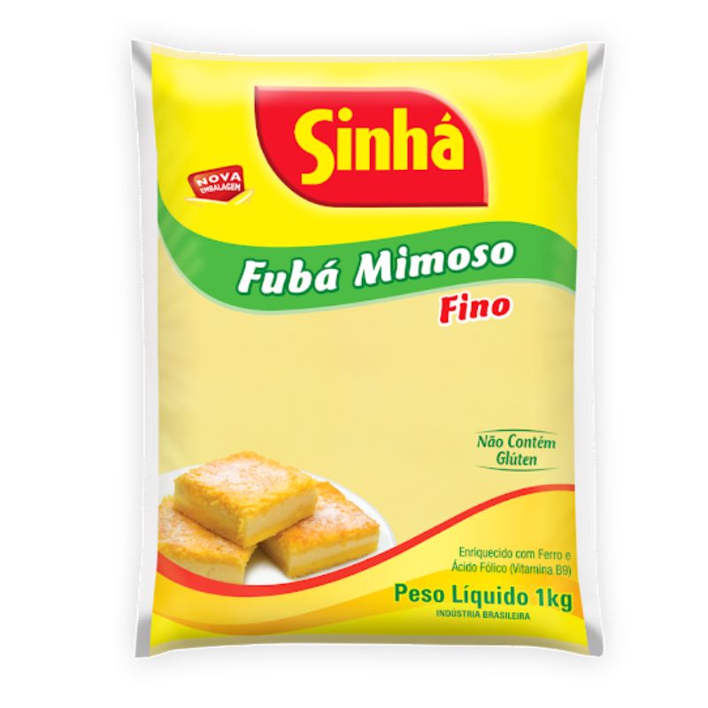 Fubá Sinha Mimoso Fino 1KG