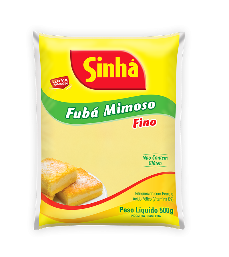 Fubá Mimoso Fino Sinhá 500g