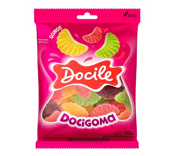 Goma Docile Docigoma Gomos 190g