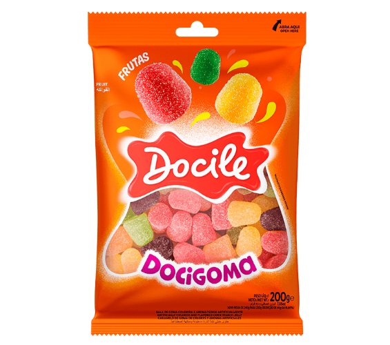 Goma Docile Docigoma Sino Sortidos 200g