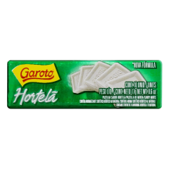 Pastilha Hortelã Garoto Pacote 17g 10 Unidades