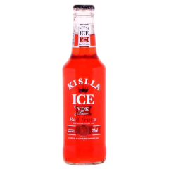 Coquetel Alcoólico Gaseificado Red Fruits Kislla Ice Garrafa 275ml