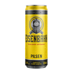Cerveja Pilsen Puro Malte Eisenbahn Lata 350ml