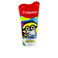 Gel Dental Infantil com Flúor Bubble Fruit Minions Colgate Smiles Bisnaga 100g