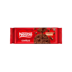 Biscoito Cookies Chocolate com Gotas de Chocolate ao Leite Nestlé Pacote 60g