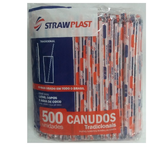 CANUDO STRAWPLAST SCH 5MM VERM PP