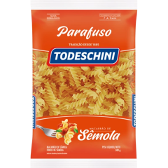 Macarrão Todeschini Sêmola Parafuso 500g
