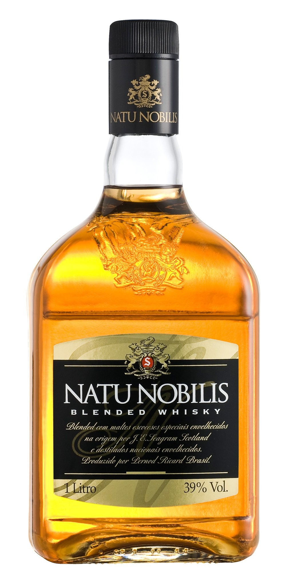 Whisky Brasileiro Blended Natu Nobilis Garrafa 1l