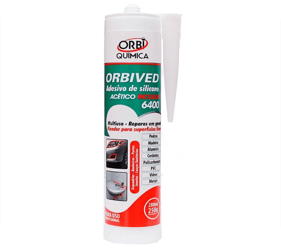 ADESIVO SILICONE ORBI ORBIVED INCOLOR