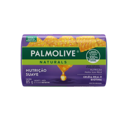 Sabonete Barra Palmolive Naturals Nutrição e Suavidade Envoltório 85g