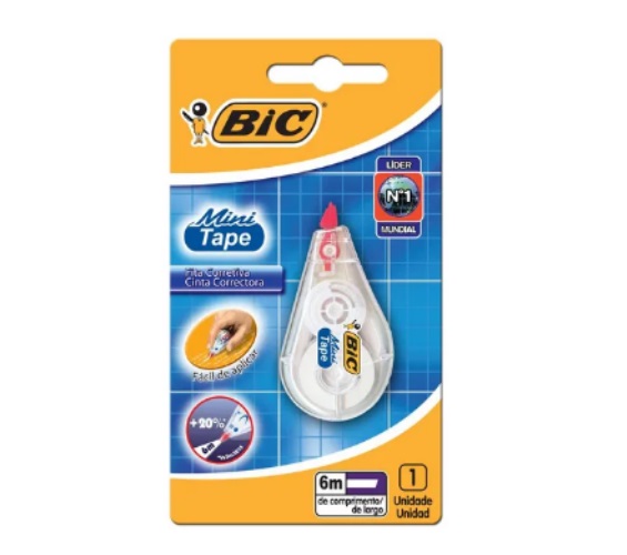 CORRETIVO BIC MINI TAPE 6M