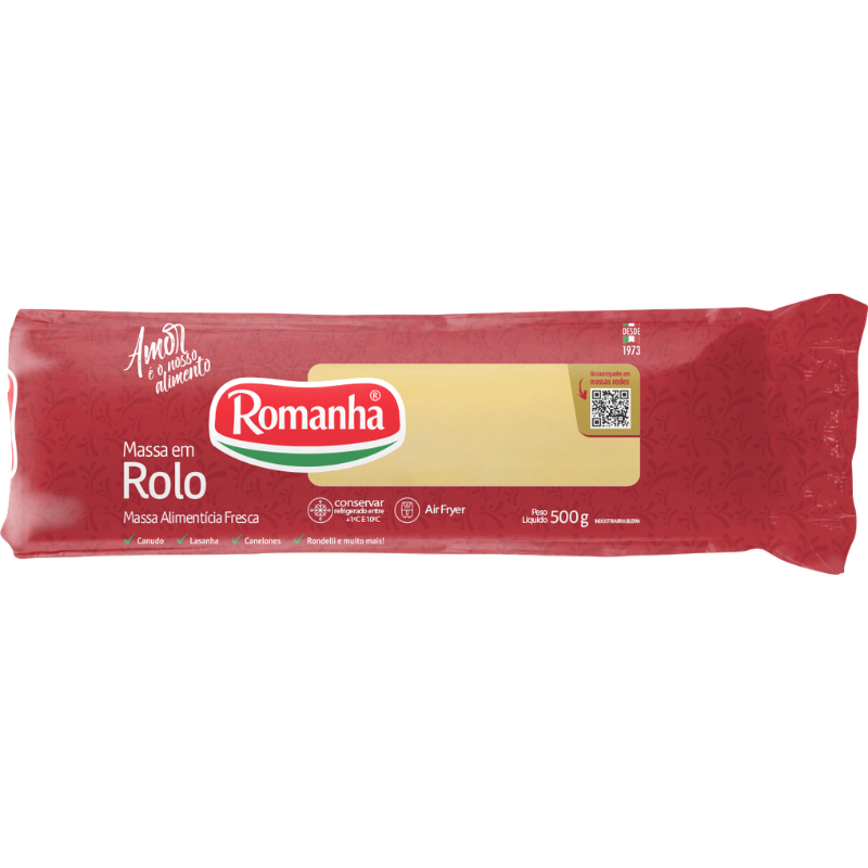 Massa Romanha Rolo 500G