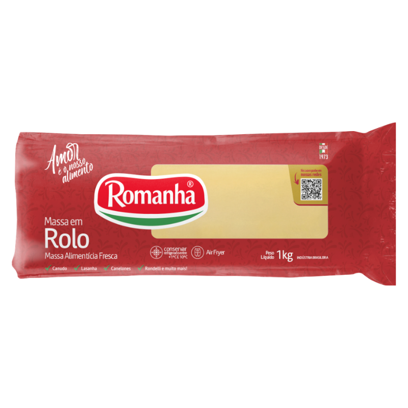 Massa Romanha Rolo 1KG