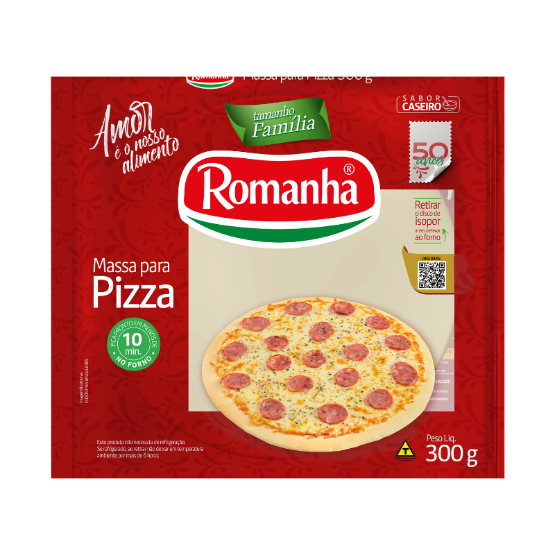 Pizza Romanha Família 270g