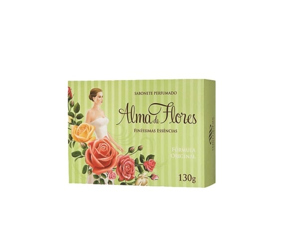 Sabonete Alma Flores Classico 130gr