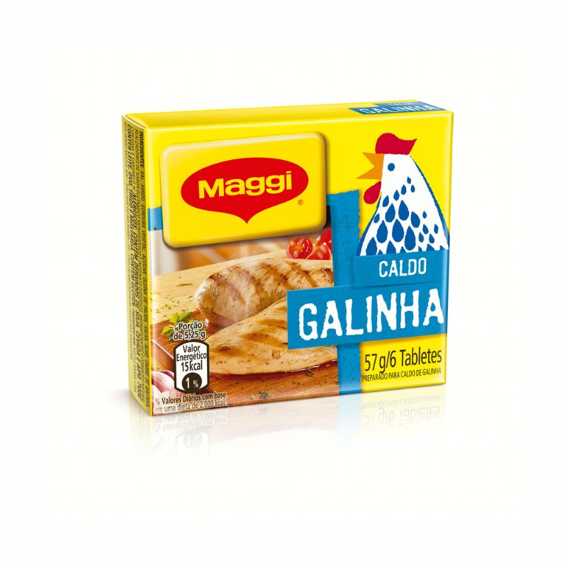 Caldo de Galinha em Tablete Maggi Caixa 57g 