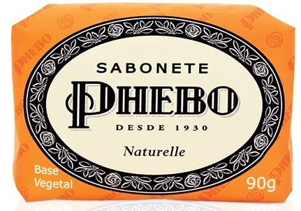 Sabonete em Barra Vegetal Naturelle Phebo Cartucho 90g