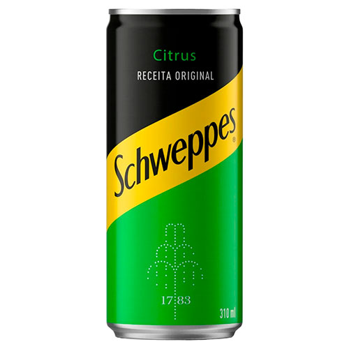 Refrigerante Schweppes Citrus Sleek Lata com 310ml