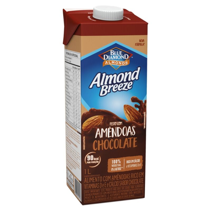 ALIM ALMOND BREEZE C/AMENDOA CHOC - 1X1 1LT