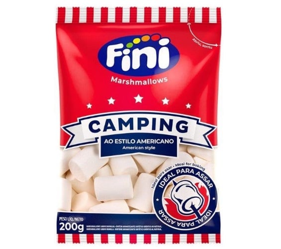 Marshmallow Fini Torção Camping 200g