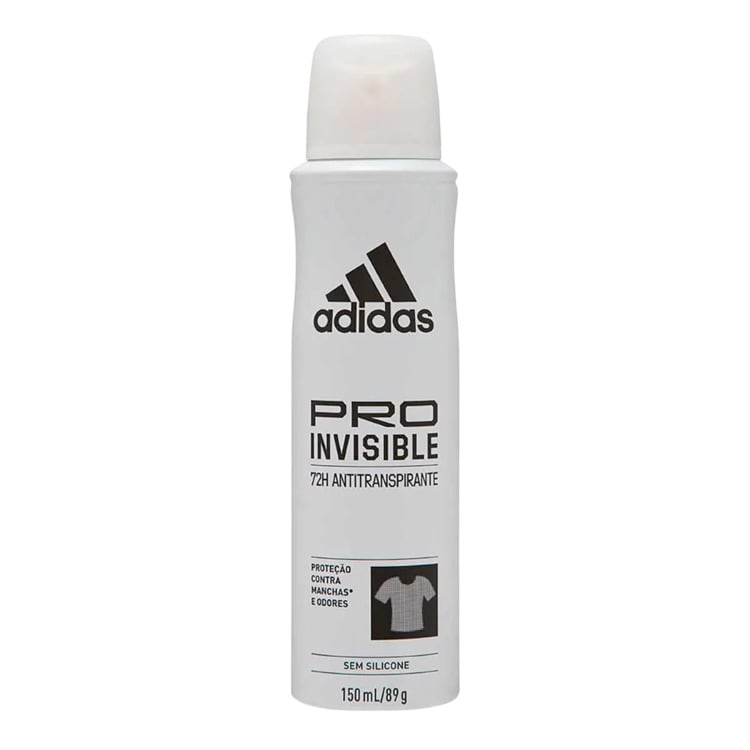 Adidas Desodorante Pro Invisible Feminino 150ml