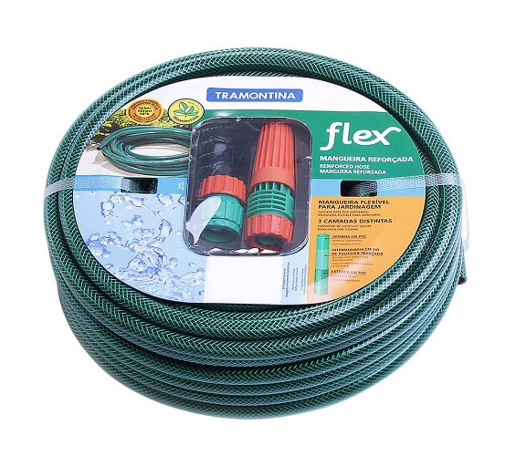 MANGUEIRA TRAMONTINA JARD FLEX ESP C/ENG