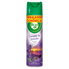 Neutralizador de Odores Lavanda Bom Ar Frasco 360ml Embalagem Econômica