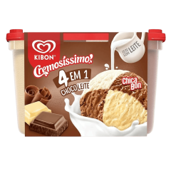 Sorvete Kibon Cremosissimo Chocoleite 2l