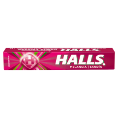 Bala Melancia Halls Pacote 28g