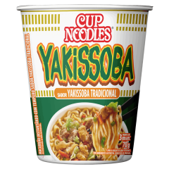 Macarrão Instantâneo Yakissoba Tradicional Nissin Cup Noodles Copo 70g