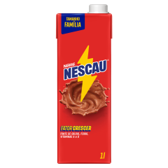 Bebida Láctea UHT Chocolate Nestlé Nescau Caixa 1l