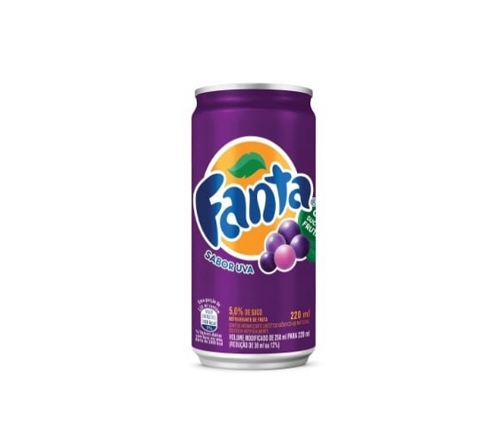 Refrigerante Uva Fanta Lata 220ml