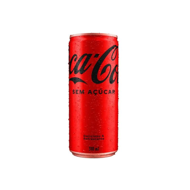 Refrigerante sem Açúcar Coca-Cola Lata 310ml