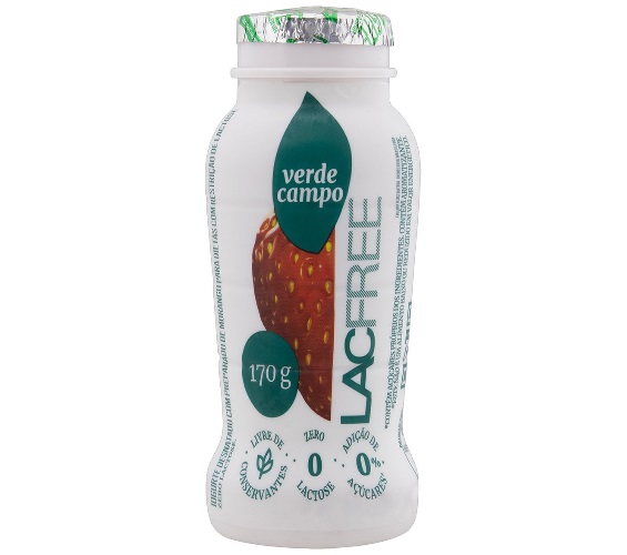 Iogurte Verde Campo Lacfree Morango 170g