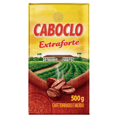 Café Torrado e Moído Extraforte Caboclo Pacote 500g