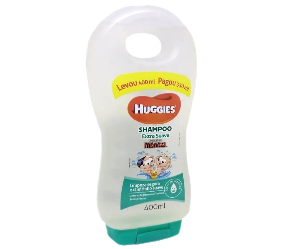 Shampoo Infantil Extra Suave Huggies Frasco 400ml