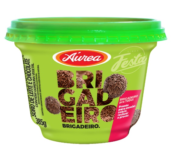 Brigadeiro Áurea Festa Pote 385g