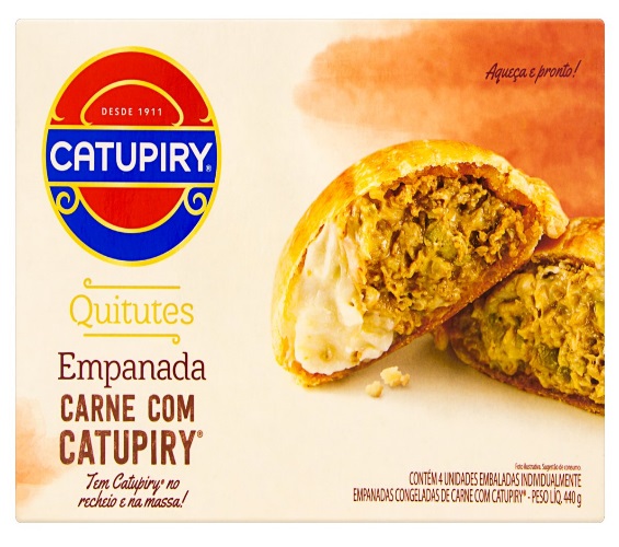 EMPANADO CARNE C/ CATUPIRY  - 1X1 440G