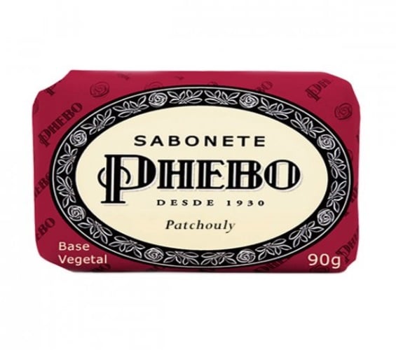 Sabonete em Barra Vegetal Patchouly Phebo Cartucho 90g