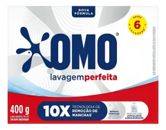 Lava-Roupas em Pó Omo Lavagem Perfeita Caixa 400g