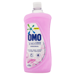 Lava-Roupas Líquido Roupas Finas e Delicadas Original Omo Frasco 900ml