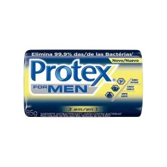 Sabonete em Barra Antibacteriano 3 em 1 Protex For Men Cartucho 85g