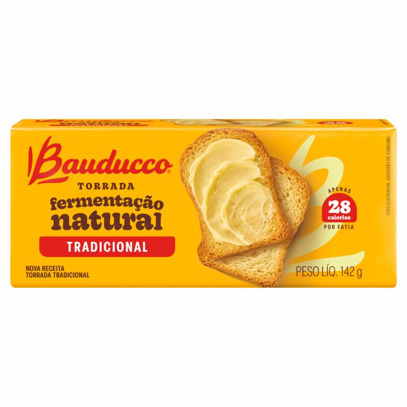 Torrada Bauducco Levemente Salgado 142g
