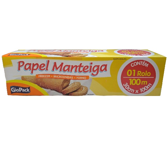 PAPEL MANTEIGA GIO PACK 30CMX100M