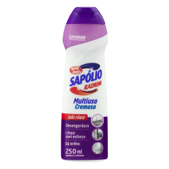 Saponáceo Cremoso Multiuso Lavanda Sapólio Radium Squeeze 250ml