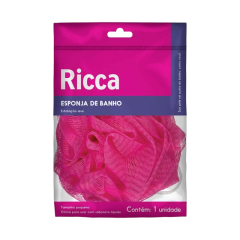 Esponja de Banho Ricca Pequena Unidade