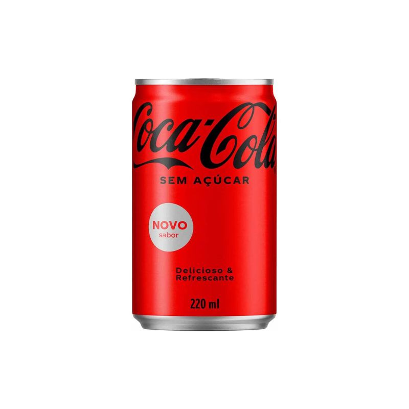 Refrigerante sem Açúcar Coca-Cola Lata 220ml