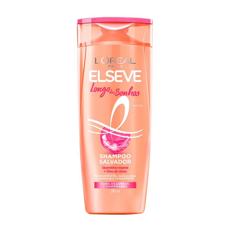 Shampoo Elseve Longo dos Sonhos 200ml