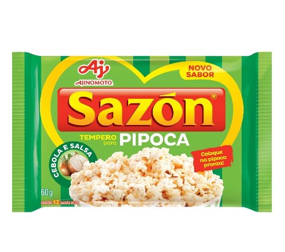 Tempero Sazon Pipoca Cebola/Salsa 60g